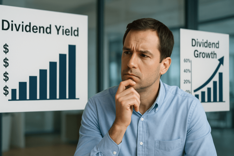 dividend yield vs dividend growth
